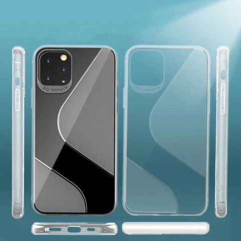 S-Case elastyczne etui pokrowiec Huawei P40 Lite E niebieski S-Case elastyczne etui pokrowiec Huawei P40 Lite E niebieski