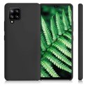 Silicone Case elastyczne silikonowe etui pokrowiec Samsung Galaxy A42 5G czarny Silicone Case elastyczne silikonowe etui pokrowiec Samsung Galaxy A42 5G czarny