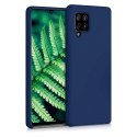 Silicone Case elastyczne silikonowe etui pokrowiec Samsung Galaxy A42 5G niebieski Silicone Case elastyczne silikonowe etui pokrowiec Samsung Galaxy A42 5G niebieski