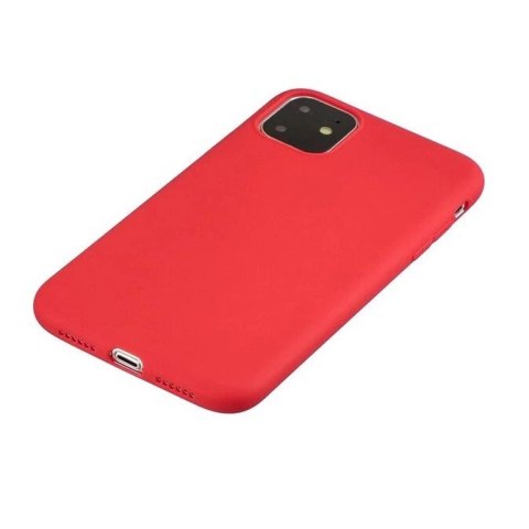 Silicone Case elastyczne silikonowe etui pokrowiec iPhone 11 Pro czerwony Silicone Case elastyczne silikonowe etui pokrowiec iPhone 11 Pro czerwony