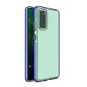 Spring Case pokrowiec żelowe etui z kolorową ramką do Samsung Galaxy A72 4G ciemnoniebieski Spring Case pokrowiec żelowe etui z kolorową ramką do Samsung Galaxy A72 4G ciemnoniebieski