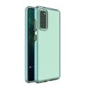 Spring Case pokrowiec żelowe etui z kolorową ramką do Samsung Galaxy A72 4G jasnoniebieski Spring Case pokrowiec żelowe etui z kolorową ramką do Samsung Galaxy A72 4G jasnoniebieski