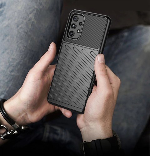 Thunder Case elastyczne pancerne etui pokrowiec Nokia 5.4 niebieski Thunder Case elastyczne pancerne etui pokrowiec Nokia 5.4 niebieski