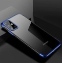 Clear Color case żelowy pokrowiec etui z metaliczną ramką Samsung Galaxy A72 4G niebieski Clear Color case żelowy pokrowiec etui z metaliczną ramką Samsung Galaxy A72 4G niebieski