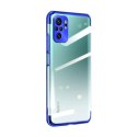 Clear Color case żelowy pokrowiec etui z metaliczną ramką Xiaomi Redmi Note 10 5G / Poco M3 Pro niebieski Clear Color case żelowy pokrowiec etui z metaliczną ramką Xiaomi Redmi Note 10 5G / Poco M3 Pro niebieski