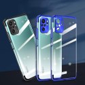 Clear Color case żelowy pokrowiec etui z metaliczną ramką Xiaomi Redmi Note 10 5G / Poco M3 Pro niebieski Clear Color case żelowy pokrowiec etui z metaliczną ramką Xiaomi Redmi Note 10 5G / Poco M3 Pro niebieski