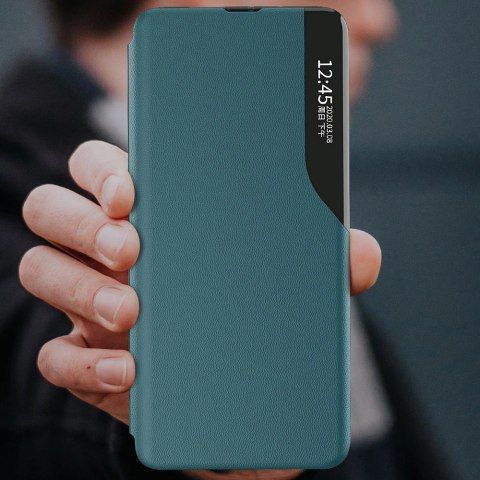 Eco Leather View Case elegancki futerał etui z klapką i funkcją podstawki Samsung Galaxy A22 4G czerwony Eco Leather View Case elegancki futerał etui z klapką i funkcją podstawki Samsung Galaxy A22 4G czerwony
