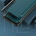 Eco Leather View Case elegancki futerał etui z klapką i funkcją podstawki Samsung Galaxy A22 4G czerwony Eco Leather View Case elegancki futerał etui z klapką i funkcją podstawki Samsung Galaxy A22 4G czerwony