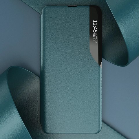 Eco Leather View Case elegancki futerał etui z klapką i funkcją podstawki Samsung Galaxy A22 4G niebieski Eco Leather View Case elegancki futerał etui z klapką i funkcją podstawki Samsung Galaxy A22 4G niebieski