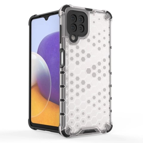 Honeycomb etui pancerny pokrowiec z żelową ramką Samsung Galaxy A22 4G czerwony Honeycomb etui pancerny pokrowiec z żelową ramką Samsung Galaxy A22 4G czerwony