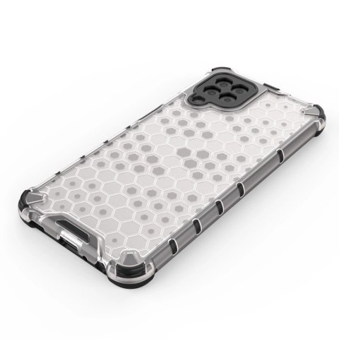 Honeycomb etui pancerny pokrowiec z żelową ramką Samsung Galaxy A22 4G niebieski Honeycomb etui pancerny pokrowiec z żelową ramką Samsung Galaxy A22 4G niebieski