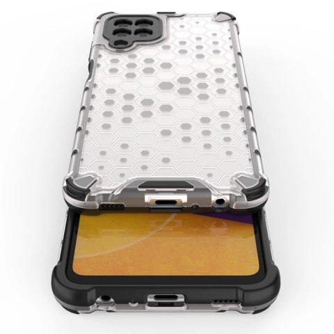 Honeycomb etui pancerny pokrowiec z żelową ramką Samsung Galaxy A22 4G niebieski Honeycomb etui pancerny pokrowiec z żelową ramką Samsung Galaxy A22 4G niebieski