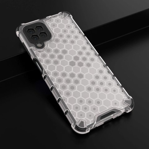 Honeycomb etui pancerny pokrowiec z żelową ramką Samsung Galaxy A22 4G przezroczysty Honeycomb etui pancerny pokrowiec z żelową ramką Samsung Galaxy A22 4G przezroczysty