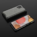 Honeycomb etui pancerny pokrowiec z żelową ramką Samsung Galaxy A42 5G czarny Honeycomb etui pancerny pokrowiec z żelową ramką Samsung Galaxy A42 5G czarny