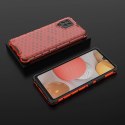 Honeycomb etui pancerny pokrowiec z żelową ramką Samsung Galaxy A42 5G czerwony Honeycomb etui pancerny pokrowiec z żelową ramką Samsung Galaxy A42 5G czerwony