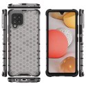 Honeycomb etui pancerny pokrowiec z żelową ramką Samsung Galaxy A42 5G przezroczysty Honeycomb etui pancerny pokrowiec z żelową ramką Samsung Galaxy A42 5G przezroczysty