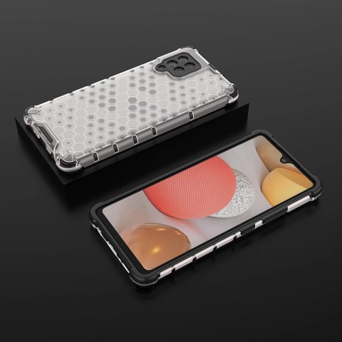 Honeycomb etui pancerny pokrowiec z żelową ramką Samsung Galaxy A42 5G przezroczysty Honeycomb etui pancerny pokrowiec z żelową ramką Samsung Galaxy A42 5G przezroczysty