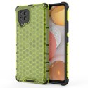 Honeycomb etui pancerny pokrowiec z żelową ramką Samsung Galaxy A42 5G zielony Honeycomb etui pancerny pokrowiec z żelową ramką Samsung Galaxy A42 5G zielony