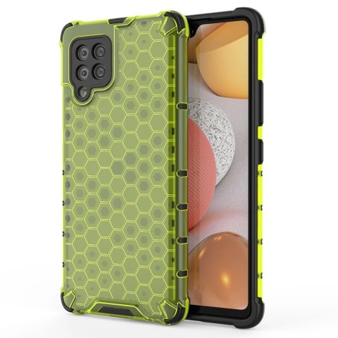 Honeycomb etui pancerny pokrowiec z żelową ramką Samsung Galaxy A42 5G zielony Honeycomb etui pancerny pokrowiec z żelową ramką Samsung Galaxy A42 5G zielony