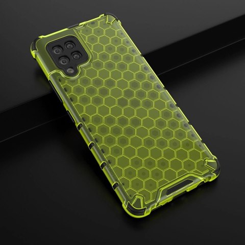 Honeycomb etui pancerny pokrowiec z żelową ramką Samsung Galaxy A42 5G zielony Honeycomb etui pancerny pokrowiec z żelową ramką Samsung Galaxy A42 5G zielony