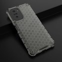 Honeycomb etui pancerny pokrowiec z żelową ramką Xiaomi Redmi K40 Pro+ / K40 Pro / K40 / Poco F3 czarny Honeycomb etui pancerny pokrowiec z żelową ramką Xiaomi Redmi K40 Pro+ / K40 Pro / K40 / Poco F3 czarny