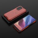 Honeycomb etui pancerny pokrowiec z żelową ramką Xiaomi Redmi K40 Pro+ / K40 Pro / K40 / Poco F3 czerwony Honeycomb etui pancerny pokrowiec z żelową ramką Xiaomi Redmi K40 Pro+ / K40 Pro / K40 / Poco F3 czerwony