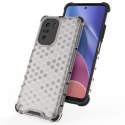 Honeycomb etui pancerny pokrowiec z żelową ramką Xiaomi Redmi K40 Pro+ / K40 Pro / K40 / Poco F3 czerwony Honeycomb etui pancerny pokrowiec z żelową ramką Xiaomi Redmi K40 Pro+ / K40 Pro / K40 / Poco F3 czerwony