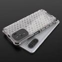 Honeycomb etui pancerny pokrowiec z żelową ramką Xiaomi Redmi K40 Pro+ / K40 Pro / K40 / Poco F3 niebieski Honeycomb etui pancerny pokrowiec z żelową ramką Xiaomi Redmi K40 Pro+ / K40 Pro / K40 / Poco F3 niebieski