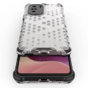 Honeycomb etui pancerny pokrowiec z żelową ramką Xiaomi Redmi K40 Pro+ / K40 Pro / K40 / Poco F3 niebieski Honeycomb etui pancerny pokrowiec z żelową ramką Xiaomi Redmi K40 Pro+ / K40 Pro / K40 / Poco F3 niebieski