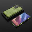 Honeycomb etui pancerny pokrowiec z żelową ramką Xiaomi Redmi K40 Pro+ / K40 Pro / K40 / Poco F3 zielony Honeycomb etui pancerny pokrowiec z żelową ramką Xiaomi Redmi K40 Pro+ / K40 Pro / K40 / Poco F3 zielony
