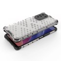 Honeycomb etui pancerny pokrowiec z żelową ramką Xiaomi Redmi K40 Pro+ / K40 Pro / K40 / Poco F3 zielony Honeycomb etui pancerny pokrowiec z żelową ramką Xiaomi Redmi K40 Pro+ / K40 Pro / K40 / Poco F3 zielony