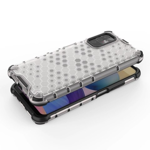 Honeycomb etui pancerny pokrowiec z żelową ramką Xiaomi Redmi Note 10 5G / Poco M3 Pro czarny Honeycomb etui pancerny pokrowiec z żelową ramką Xiaomi Redmi Note 10 5G / Poco M3 Pro czarny