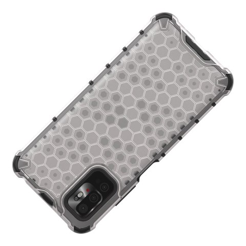 Honeycomb etui pancerny pokrowiec z żelową ramką Xiaomi Redmi Note 10 5G / Poco M3 Pro czarny Honeycomb etui pancerny pokrowiec z żelową ramką Xiaomi Redmi Note 10 5G / Poco M3 Pro czarny