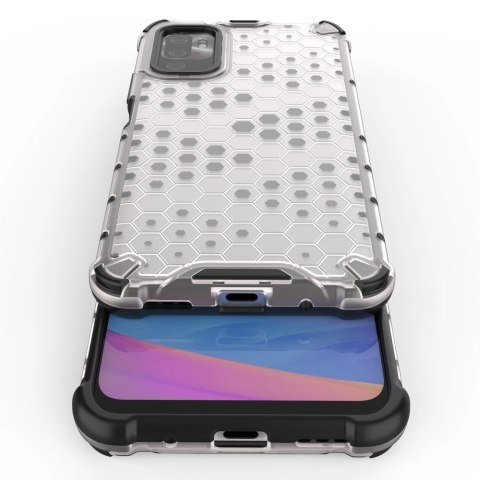 Honeycomb etui pancerny pokrowiec z żelową ramką Xiaomi Redmi Note 10 5G / Poco M3 Pro czarny Honeycomb etui pancerny pokrowiec z żelową ramką Xiaomi Redmi Note 10 5G / Poco M3 Pro czarny