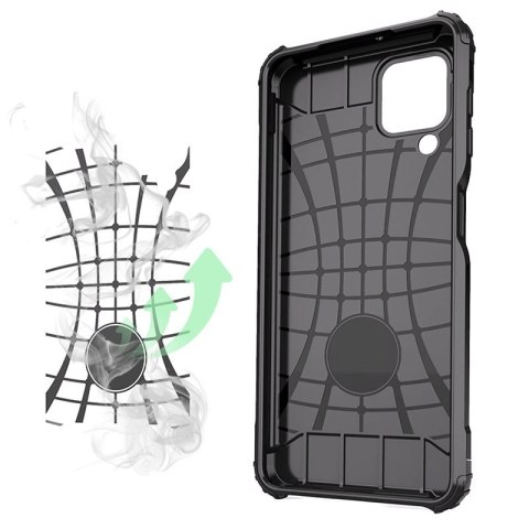 Hybrid Armor pancerne hybrydowe etui pokrowiec Samsung Galaxy A22 4G złoty Hybrid Armor pancerne hybrydowe etui pokrowiec Samsung Galaxy A22 4G złoty