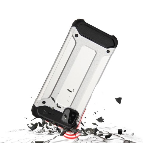 Hybrid Armor pancerne hybrydowe etui pokrowiec Samsung Galaxy A22 5G czarny Hybrid Armor pancerne hybrydowe etui pokrowiec Samsung Galaxy A22 5G czarny