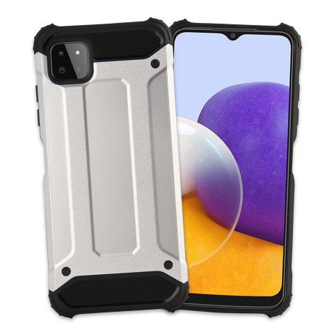 Hybrid Armor pancerne hybrydowe etui pokrowiec Samsung Galaxy A22 5G czarny Hybrid Armor pancerne hybrydowe etui pokrowiec Samsung Galaxy A22 5G czarny