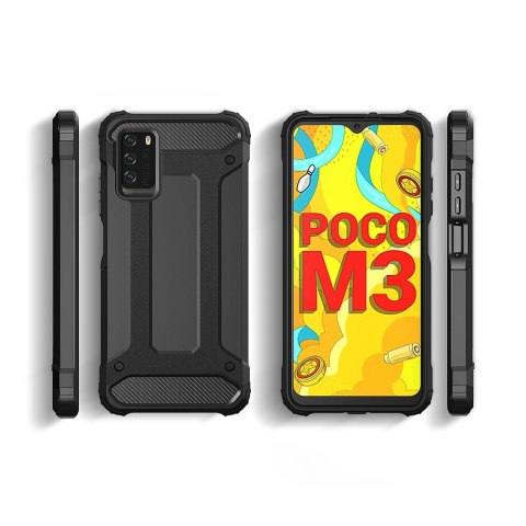 Hybrid Armor pancerne hybrydowe etui pokrowiec Xiaomi Redmi Note 10 5G / Poco M3 Pro złoty Hybrid Armor pancerne hybrydowe etui pokrowiec Xiaomi Redmi Note 10 5G / Poco M3 Pro złoty