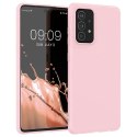 Silicone Case elastyczne silikonowe etui pokrowiec Samsung Galaxy A22 4G różowy Silicone Case elastyczne silikonowe etui pokrowiec Samsung Galaxy A22 4G różowy