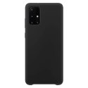 Silicone Case elastyczne silikonowe etui pokrowiec Samsung Galaxy A72 4G czarny Silicone Case elastyczne silikonowe etui pokrowiec Samsung Galaxy A72 4G czarny