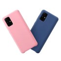 Silicone Case elastyczne silikonowe etui pokrowiec Samsung Galaxy A72 4G czerwony Silicone Case elastyczne silikonowe etui pokrowiec Samsung Galaxy A72 4G czerwony