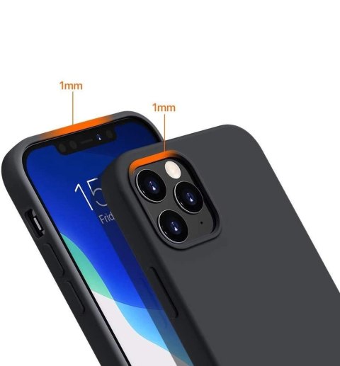 Silicone Case elastyczne silikonowe etui pokrowiec Xiaomi Redmi Note 10 5G / Poco M3 Pro czarny Silicone Case elastyczne silikonowe etui pokrowiec Xiaomi Redmi Note 10 5G / Poco M3 Pro czarny