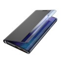 Sleep Case pokrowiec etui z klapką typu Smart Cover Samsung Galaxy A22 4G czarny Sleep Case pokrowiec etui z klapką typu Smart Cover Samsung Galaxy A22 4G czarny