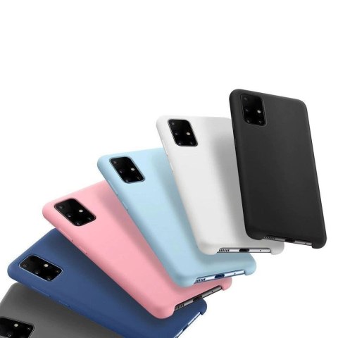 Spring Case pokrowiec żelowe etui z kolorową ramką do Samsung Galaxy A12 / Galaxy M12 czarny Spring Case pokrowiec żelowe etui z kolorową ramką do Samsung Galaxy A12 / Galaxy M12 czarny