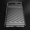 Thunder Case elastyczne pancerne etui pokrowiec Google Pixel 6 czarny Thunder Case elastyczne pancerne etui pokrowiec Google Pixel 6 czarny
