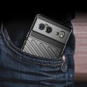 Thunder Case elastyczne pancerne etui pokrowiec Google Pixel 6 czarny Thunder Case elastyczne pancerne etui pokrowiec Google Pixel 6 czarny