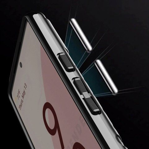 Thunder Case elastyczne pancerne etui pokrowiec Google Pixel 6 czarny Thunder Case elastyczne pancerne etui pokrowiec Google Pixel 6 czarny
