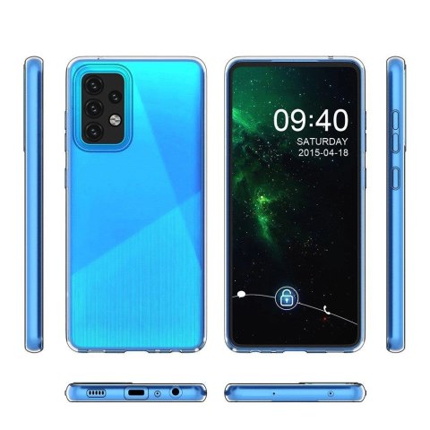 Żelowy pokrowiec etui Ultra Clear 0.5mm Realme C21 przezroczysty Żelowy pokrowiec etui Ultra Clear 0.5mm Realme C21 przezroczysty