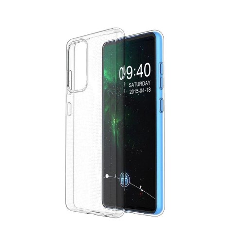 Żelowy pokrowiec etui Ultra Clear 0.5mm Realme C21 przezroczysty Żelowy pokrowiec etui Ultra Clear 0.5mm Realme C21 przezroczysty