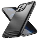 Carbon Case elastyczne etui pokrowiec iPhone 13 Pro Max czarny Carbon Case elastyczne etui pokrowiec iPhone 13 Pro Max czarny